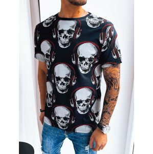 TMAVĚ MODRÉ PÁNSKÉ TRIKO S POTISKEM RX5144 Velikost: 2XL