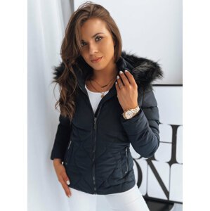 TMAVĚ MODRÁ KRÁTKÁ BUNDA PUFFER TY3680 Velikost: XL