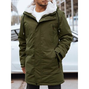 KHAKI TEPLÁ PÁNSKÁ PARKA TX4606 Velikost: 2XL