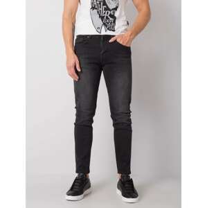Tmavě šedé džíny Shaun PSLM033-524-darkgrey Velikost: S