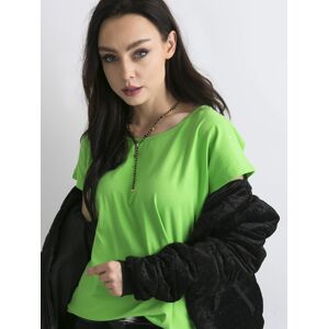 DÁMSKÉ ZELENÉ TRIČKO RV-BZ-4622.99-GREEN Velikost: XL