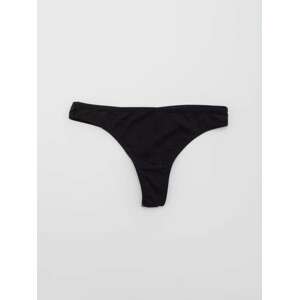 ČERNÉ KLASICKÉ TANGA BR-MT-11372-BLACK Velikost: L