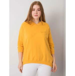 ŽLUTÁ MIKINA BEZ KAPUCE RV-BL-6852.22P-YELLOW Velikost: ONE SIZE