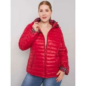 ČERVENÁ DÁMSKÁ OBOUSTRANNÁ BUNDA -NM-KR-Z-2750.93-RED Velikost: M