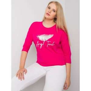 FUCHSIOVÁ HALENKA ANGEL TOUCH RV-BZ-6873.53P-FUCHSIA PINK Velikost: ONE SIZE