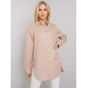 BÉŽOVÁ DÁMSKÁ KOŠILE EM-KS-001.46-BEIGE Velikost: ONE SIZE