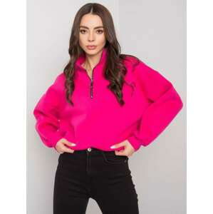 FUCHSIOVÁ BASIC RETRO MIKINA SIMAE RV-BL-7257.70-FUCHSIA PINK Velikost: L/XL