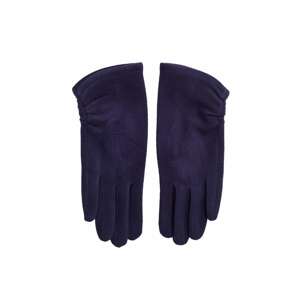 TMAVĚ MODRÉ DÁMSKÉ ZIMNÍ RUKAVICE LE-RK-DRFH-06-DARK BLUE Velikost: ONE SIZE