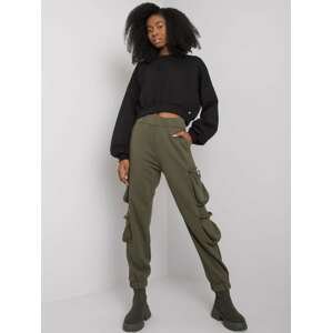 KHAKI CARGO KALHOTY MILA RV-DR-7364.01P-KHAKI Velikost: S/M