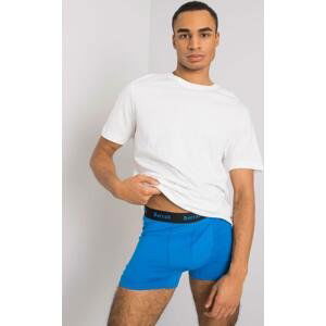 MODRÉ PÁNSKÉ BOXERKY BR-BK-4476.28P-BLUE Velikost: XL