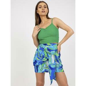 ZELENÝ BASIC CROP TOP -RV-TP-7988.09-GREEN Velikost: S