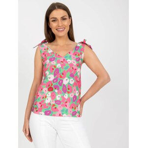 BAREVNÝ VZOROVANÝ TOP -WN-TP-1482-3.45-MULTICOLOR Velikost: L