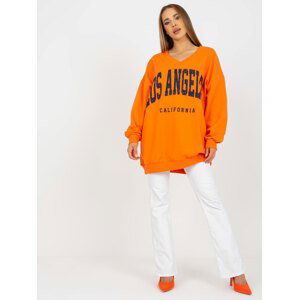 ORANŽOVÁ DELŠÍ MIKINA LOS ANGELES FA-BL-7837.06-ORANGE Velikost: ONE SIZE