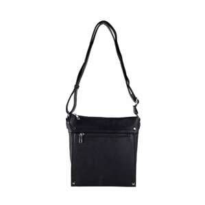 ČERNÁ HRANATÁ CROSSBODY -OW-TR-19412-1 Velikost: ONE SIZE