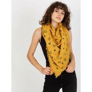 ŽLUTÝ ŠÁTEK SE VZOREM -AT-CH-23505-1.55-DARK YELLOW Velikost: ONE SIZE