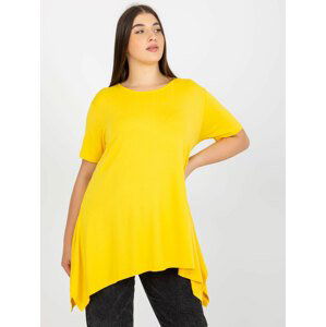 ŽLUTÉ DLOUHÉ TRIČKO RV-BZ-7857.58-YELLOW Velikost: ONE SIZE