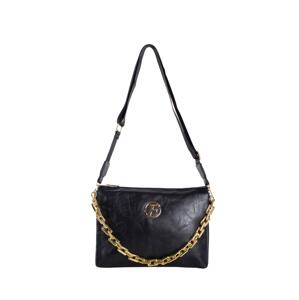 ČERNÁ CROSSBODY KABELKA S ŘETÍZKEM OW-TR-F-520-BLACK Velikost: ONE SIZE