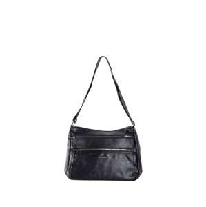 ČERNÁ CROSSBODY KABELKA SE ZIPY -OW-TR-F539-1-BLACK Velikost: ONE SIZE