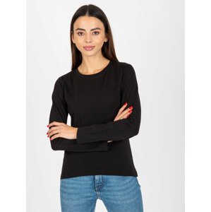 ČERNÉ BAVLNĚNÉ BASIC TRIČKO -VI-BZ-075.25X-BLACK Velikost: XL