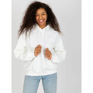 BÍLÁ MIKINA S POTISKEM NA ZÁDECH -EM-BL-622.60-WHITE Velikost: ONE SIZE