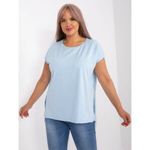 SVĚTLE MODRÁ BASIC HALENKA -RV-BZ-8850,98-SVĚTLE MODRÁ Velikost: ONE SIZE