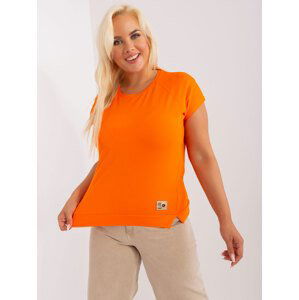 ORANŽOVÉ JEDNOBAREVNÉ TRIKO RV-BZ-8837.13-ORANGE Velikost: ONE SIZE