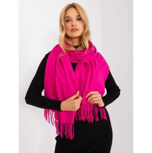 TMAVĚ RŮŽOVÁ ŠÁLA SE STŘAPCEMI AT-SZ-23185.93P-DARK PINK Velikost: ONE SIZE