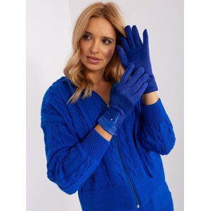 MODRÉ ELEGANTNÍ RUKAVICE -AT-RK-239507.53P-COBALT Velikost: S/M