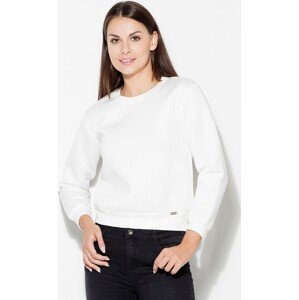 BASIC SMETANOVÁ HOODIE MIKINA K282 ECRU Velikost: S