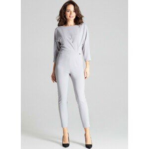 ELEGANTNÍ OVERAL L066 GREY Velikost: XL