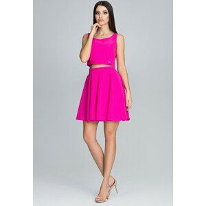 SET SUKNĚ + TOP M572 FUCHSIA Velikost: XL