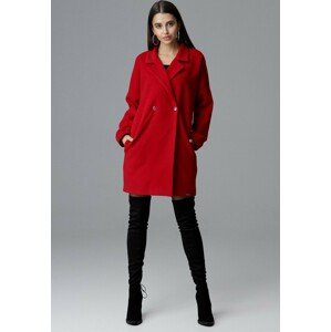 ČERVENÝ OVERSIZE KABÁT M625 RED Velikost: S/M