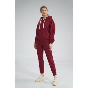 VÍNOVÉ SPORTOVNÍ KALHOTY M779 DEEP RED Velikost: L