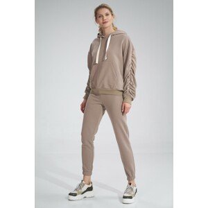 BÉŽOVÉ SPORTOVNÍ KALHOTY M779 BEIGE Velikost: L