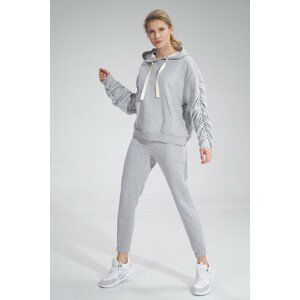 SVĚTLE ŠEDÉ SPORTOVNÍ KALHOTY M779 LIGHT GREY Velikost: XL