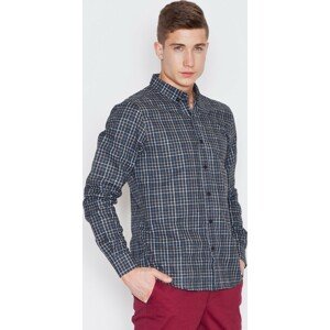 ŠEDÁ MŘÍŽKOVANÁ KOŠILE V010 GREY CHECK Velikost: 2XL