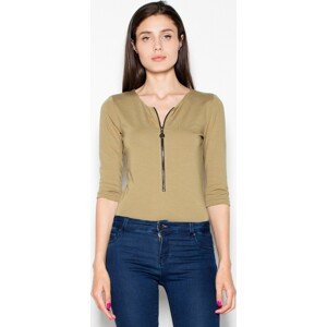 DÁMSKÉ ZELENÉ BODY VT018 OLIVE GREEN Velikost: S