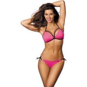 TMAVĚ RŮŽOVÉ BIKINY BETH PAPAYA M-390 (7) Velikost: M