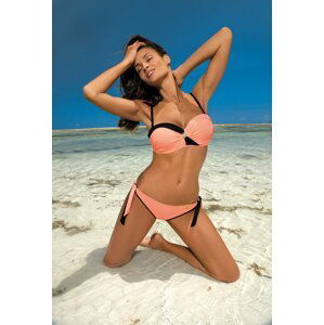 MERUŇKOVÉ PUSH-UP BIKINY JESSICA ORANGE M-400 (3) Velikost: M