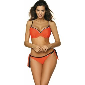 ORANŽOVÉ PUSH-UP BIKINY CAMILLA VITAMINA M-489 (6) Velikost: L