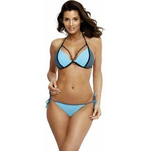 SVĚTLE MODRO-ŠEDÉ BIKINY LARA CRISTALLO-ANDERSIA M-511 (8) Velikost: M