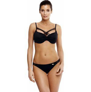 ČERNÉ BIKINY S ČERNÝMI PÁSKY  ELECTRA NERO M-542 (1) Velikost: L/XL