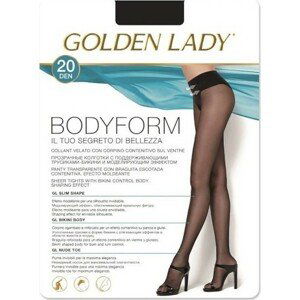 SILONKY GOLDEN LADY BODYFORM 20 DEN Velikost: S, Barva: vanilková