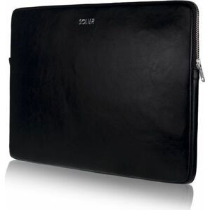 KOŽENÉ ČERNÉ POUZDRO PRO NOTEBOOK 15" SA23A 15CALI BLACK Velikost: ONE SIZE