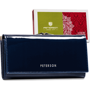 PETERSON DÁMSKÁ PENĚŽENKA - TMAVĚ MODRÁ Y136 PTN BC-721-1437 NAVY Velikost: ONE SIZE