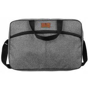 PETERSON MENŠÍ TAŠKA - ŠEDÁ - ČERNÝ ZIP PTN TP-GRAY-BLACK Velikost: ONE SIZE