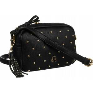 LuluCastagnette Černá crossbody kabelka s cvočky [DH]TRESOR Velikost: ONE SIZE