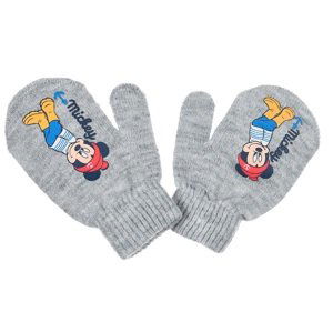 MICKEY MOUSE ŠEDÉ PALČÁKY Velikost: ONE SIZE