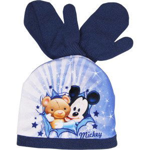 MICKEY MOUSE TMAVĚ MODRÝ ZIMNÍ SET Velikost: 48