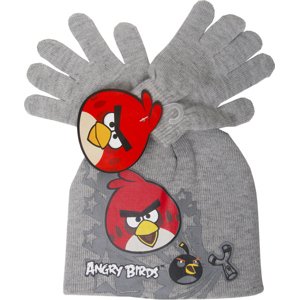 ANGRY BIRDS ŠEDÝ ZIMNÍ SET Velikost: 54